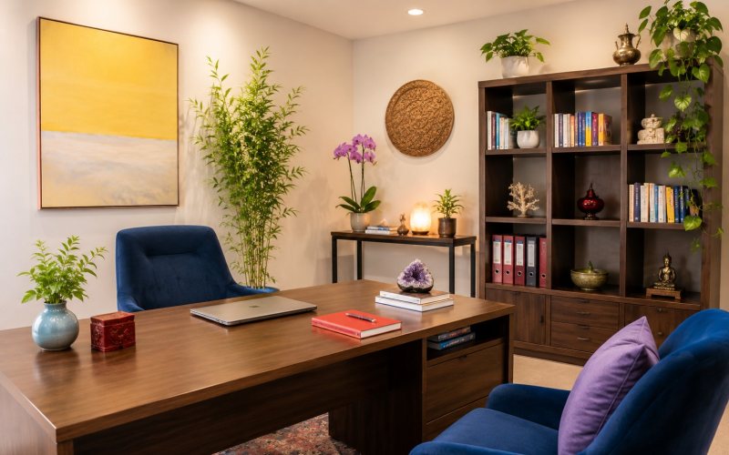 Amenajeaza-ti biroul in culori Feng Shui