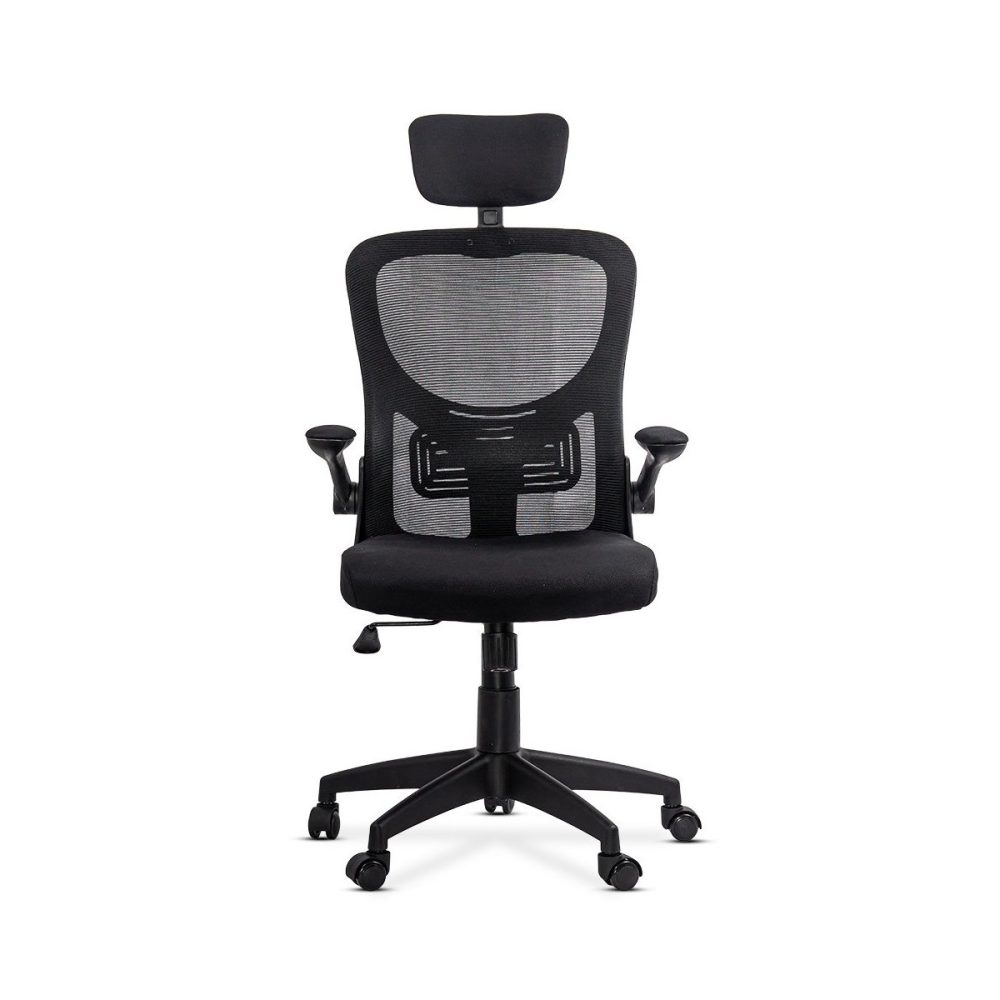 Scaun birou mesh cu brate rabatabile OFF 635 negru