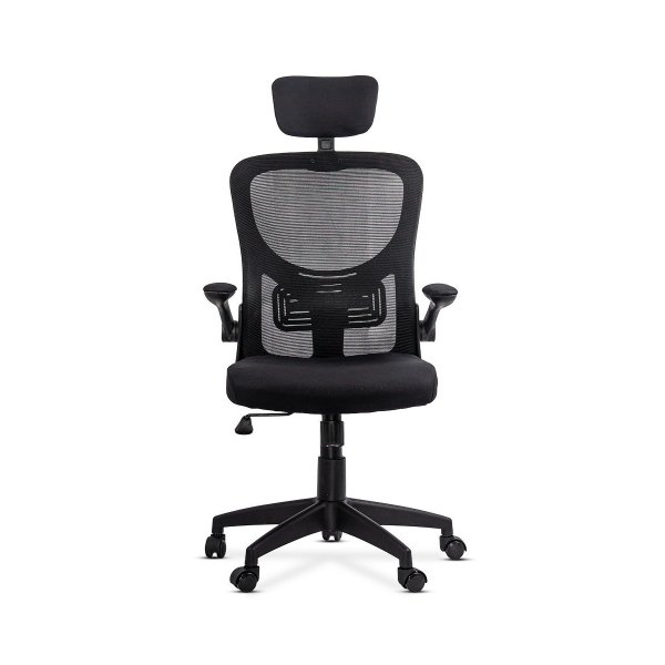 Scaun birou mesh cu brate rabatabile OFF 635 negru