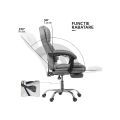 Scaun birou textil OFF 415F gri - imaginea 2
