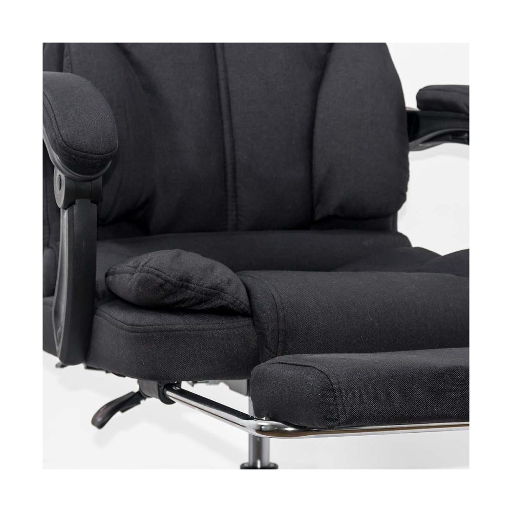 Scaun birou textil OFF 415F negru