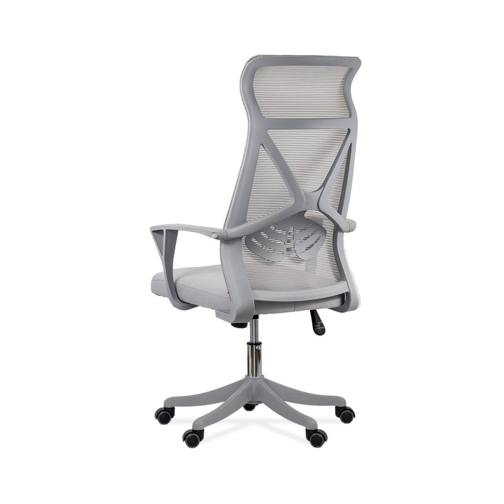 Scaun de birou din mesh reglabil pe inaltime OFF 431 gri deschis