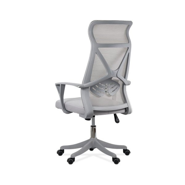 Scaun de birou din mesh reglabil pe inaltime OFF 431 gri deschis