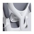 Scaun de birou ergonomic cu spatar inalt, suport lombar si cotiere rabatabile OFF 336 gri - imaginea 2