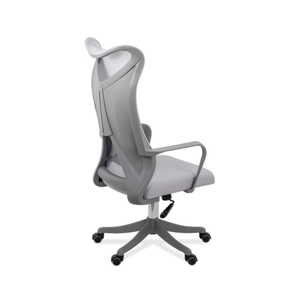 Scaun de birou ergonomic cu suport lombar si spatar inalt OFF 634 gri