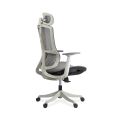 Scaun de birou ergonomic cu tetiera reglabila SYYT 9511 gri - imaginea 2