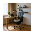 Scaun de birou ergonomic negru cu suport lombar și brate reglabile 3D SYYT 9519 - imaginea 3