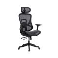 Scaun de birou ergonomic negru din mesh cu brațe reglabile 3D SYYT 9518 - imaginea 2