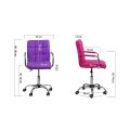 Scaun de birou ergonomic pentru copii OFF 328 roz - imaginea 3