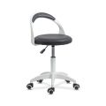 Scaun de birou operativ rotativ din piele eco OFF 1021 gri