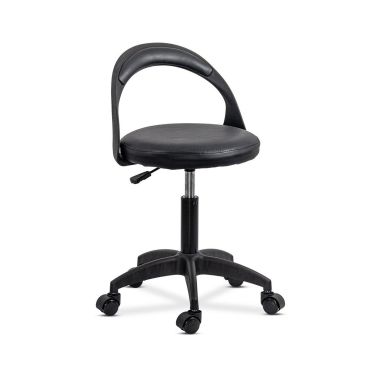 Scaun de birou operativ si rotativ, piele eco OFF 1020 negru