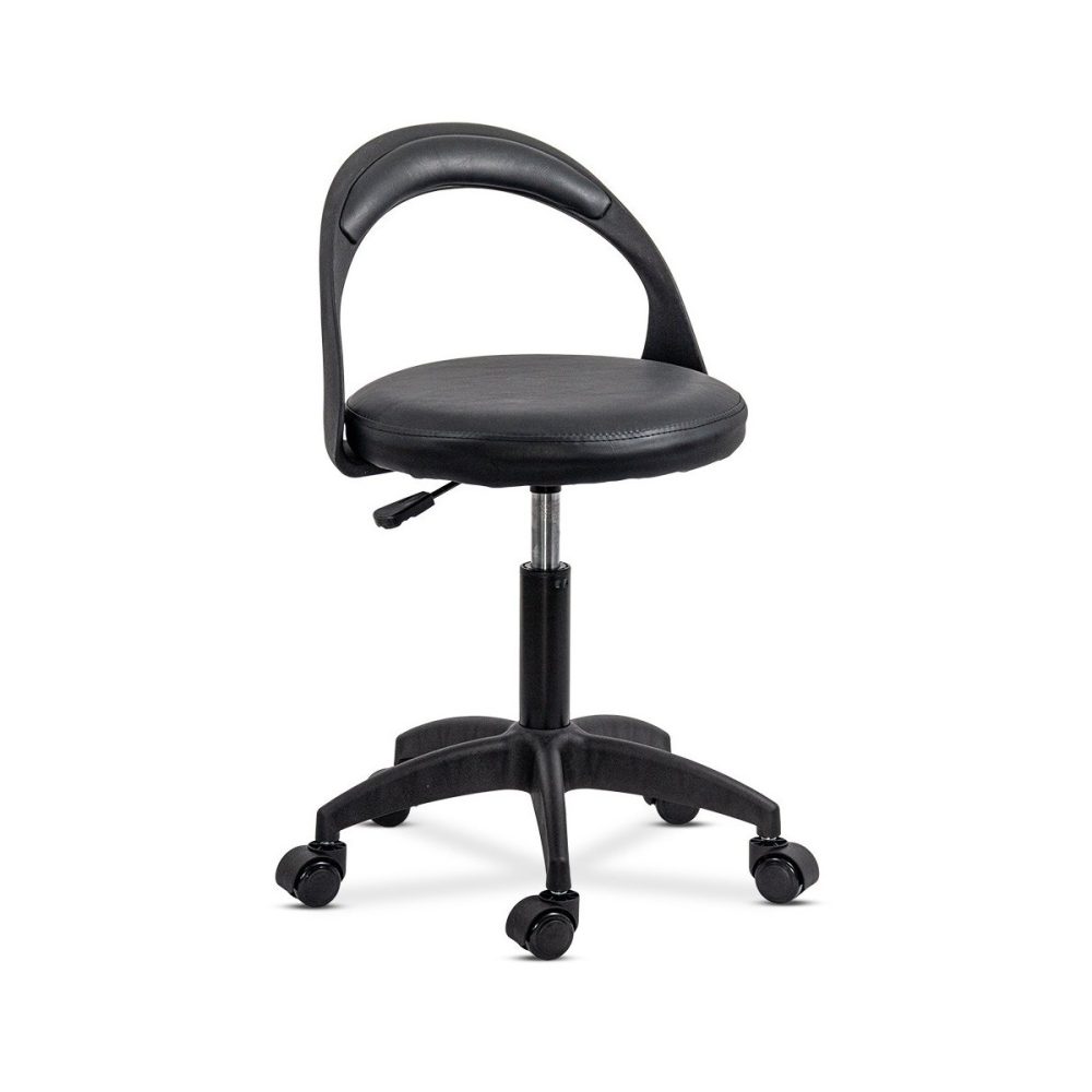 Scaun de birou operativ si rotativ, piele eco OFF 1020 negru