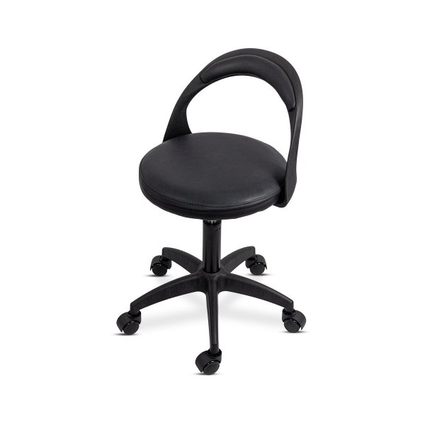 Scaun de birou operativ si rotativ, piele eco OFF 1020 negru