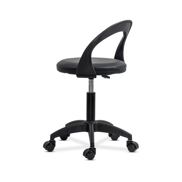 Scaun de birou operativ si rotativ, piele eco OFF 1020 negru