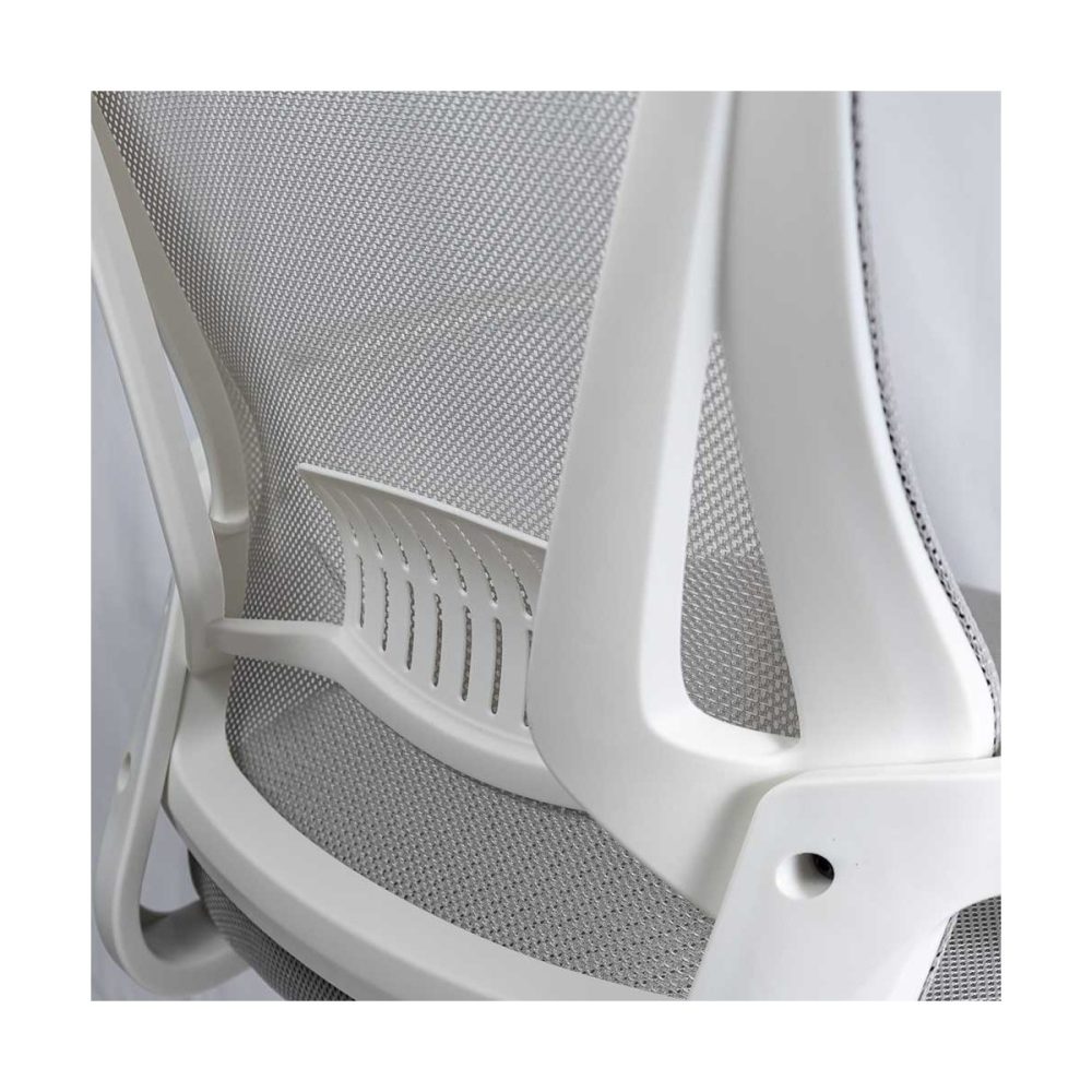 Scaun de birou pentru copii din mesh OFF 433 gri