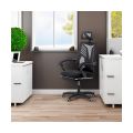 Scaun de birou pentru gaming din mesh OFF 427 negru - imaginea 2