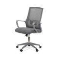 Scaun de birou reglabil pe inaltime din mesh si suport lombar OFF 631 gri - imaginea 3