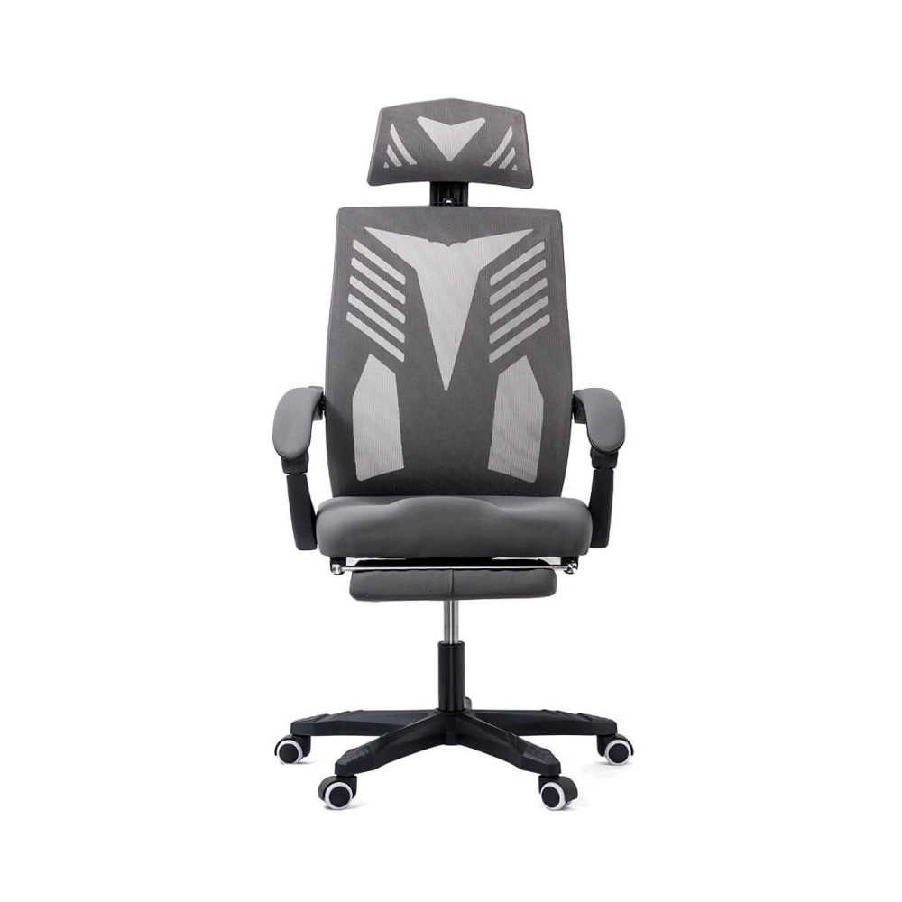Scaun de gaming cu suport pentru picioare OFF 427 gri