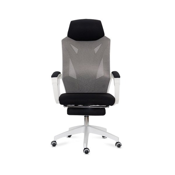 Scaun de gaming ergonomic cu suport de picioare OFF 424 gri