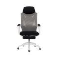 Scaun de gaming ergonomic cu suport de picioare OFF 424 gri - imaginea 2