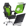 Scaun de gaming verde din piele ecologică OFF 3091 - imaginea 3