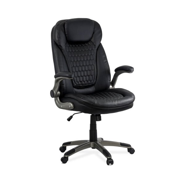 Scaun directorial cu arcuri rezistent 130 KG OFF 320 negru