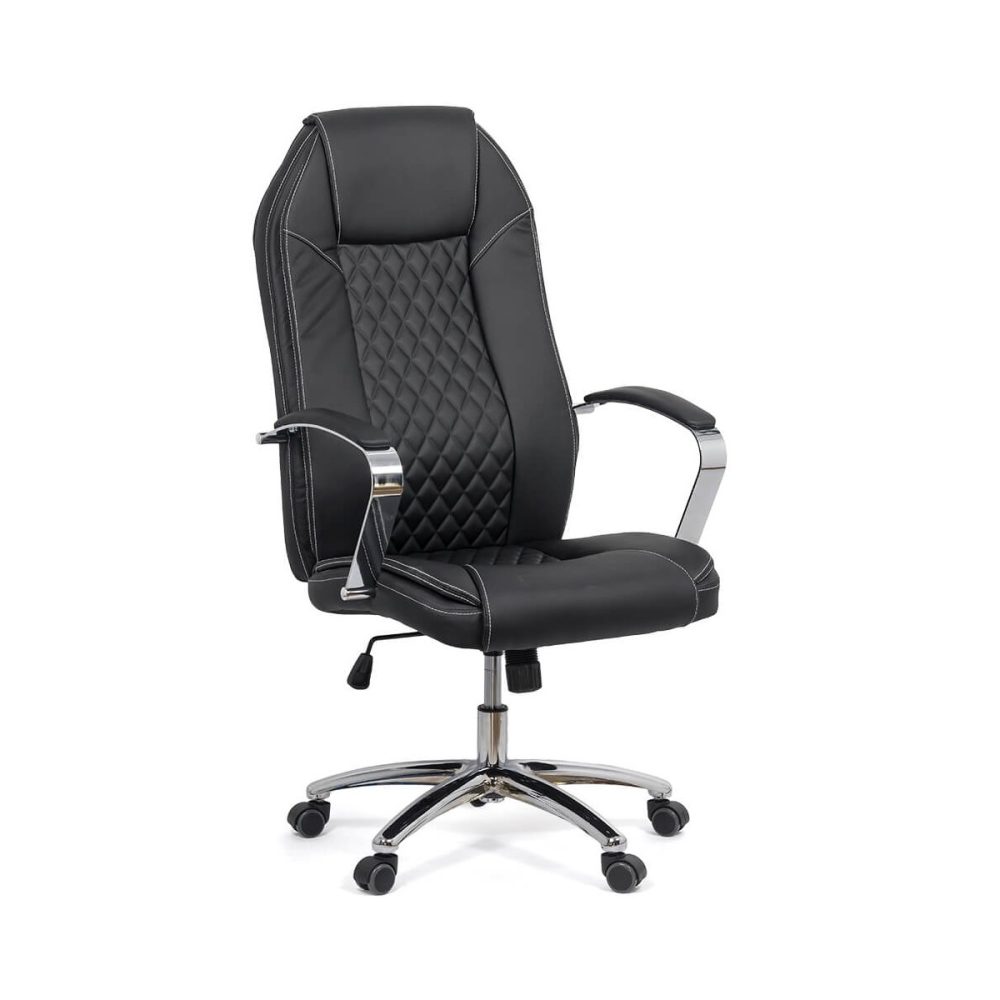Scaun directorial cu arcuri rezistent 150 KG OFF 313 negru