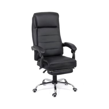 Scaun directorial cu suport de picioare OFF 425 negru
