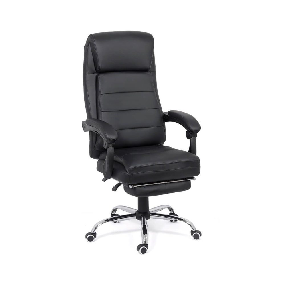 Scaun directorial cu suport de picioare OFF 425 negru