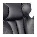 Scaun directorial negru din piele ecologica cu suport pentru picioare OFF 413 - imaginea 3