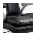 Scaun directorial REZISTENT 200 KG din piele ecologica OFF 799 negru - imaginea 3