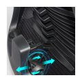 Scaun ergonomic cu spatar rabatabil si suport picioare SYYT 9502 negru - imaginea 2