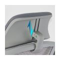 Scaun ergonomic cu spatar rabatabil si suport picioare SYYT 9512 gri - imaginea 3