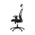 Scaun ergonomic de birou din plasă neagră, cu tetieră și brațe reglabile OFF 402 negru - imaginea 2