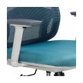 Scaun ergonomic de birou OFF 403 bleu din mesh cu brate reglabile 3D - imaginea 2