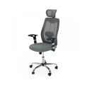 Scaun ergonomic de birou OFF 988 gri - imaginea 1