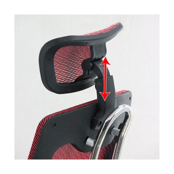 Scaun ergonomic de birou OFF 988 visiniu