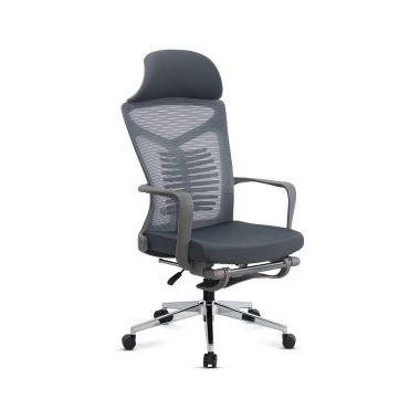 Scaun ergonomic din mesh cu suport lombar SYYT 9502 gri