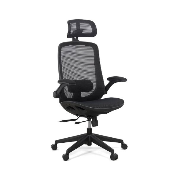 Scaun ergonomic multifunctional cu brate rabatabile SYYT 9509 negru