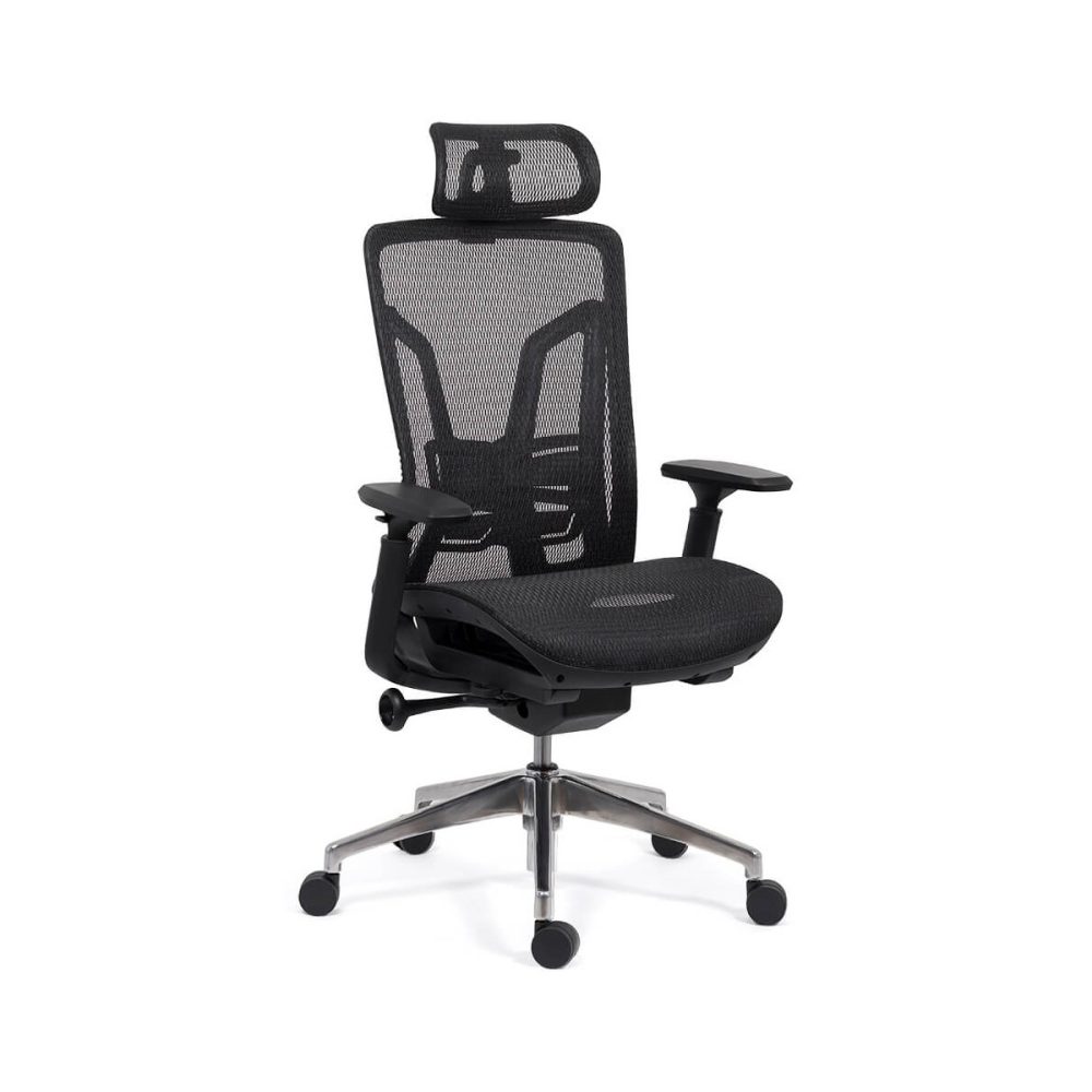Scaun ergonomic multifunctional cu brate reglabile SYYT 9506 negru
