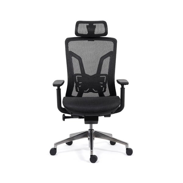 Scaun ergonomic multifunctional cu brate reglabile SYYT 9506 negru