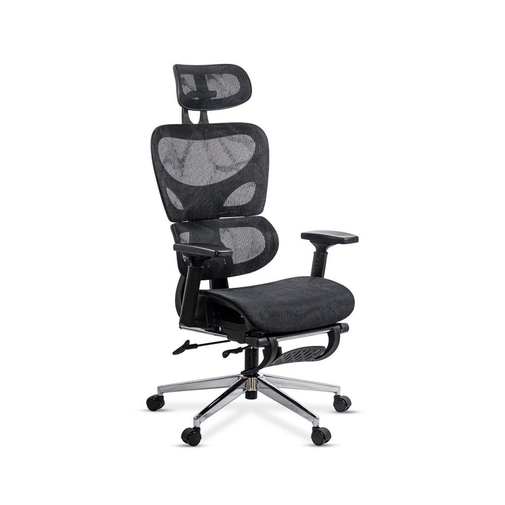 Scaun ergonomic multifunctional cu brate reglabile SYYT 9508 negru