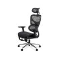Scaun ergonomic multifunctional cu brate reglabile SYYT 9508 negru - imaginea 2