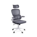 Scaun ergonomic pentru birou cu suport lombar si brate rabatabile OFF 432 gri - imaginea 1