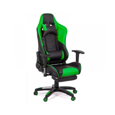 Scaun gaming cu spatar rabatabil OFF 306 verde