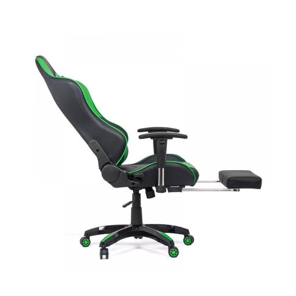 Scaun gaming cu spatar rabatabil OFF 306 verde