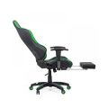 Scaun gaming cu spatar rabatabil OFF 306 verde - imaginea 2
