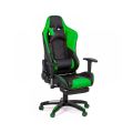 Scaun gaming cu spatar rabatabil OFF 306 verde