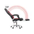 Scaun Gaming de birou cu suport de picioare OFF 3091 rosu - imaginea 2