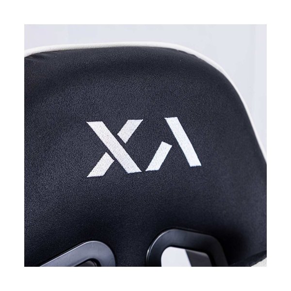 Scaun gaming din stofa cu suport pentru picioare OFF 295 negru